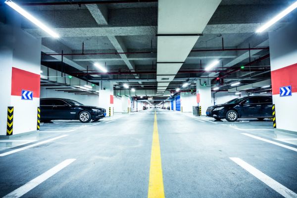 Photo d'un parking souterrain